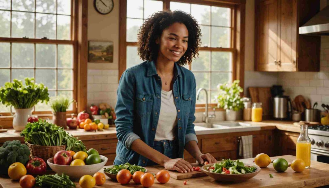 Beauté et vitalité: l'impact de l'alimentation saine