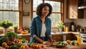 Beauté et vitalité: l'impact de l'alimentation saine