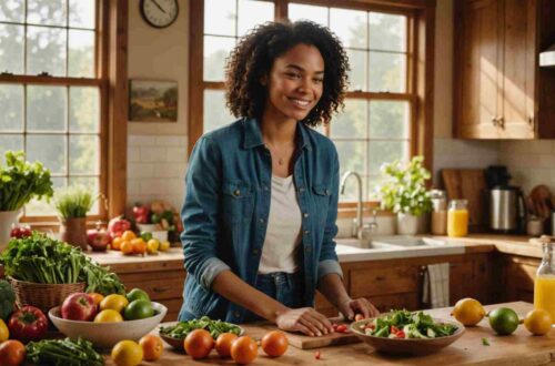 Beauté et vitalité: l'impact de l'alimentation saine