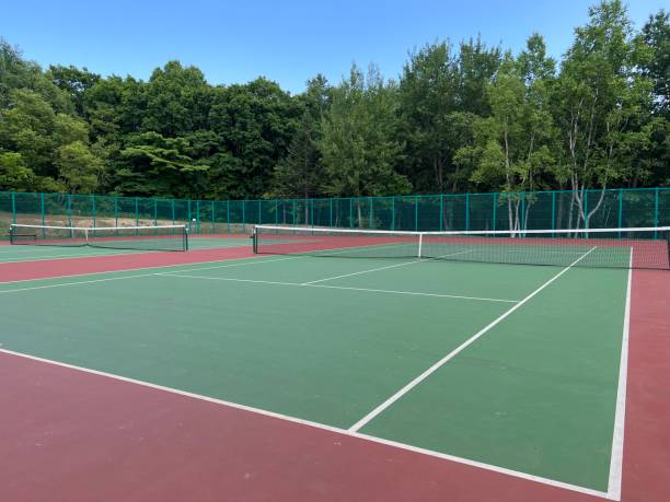 Rénovation de terrain de tennis