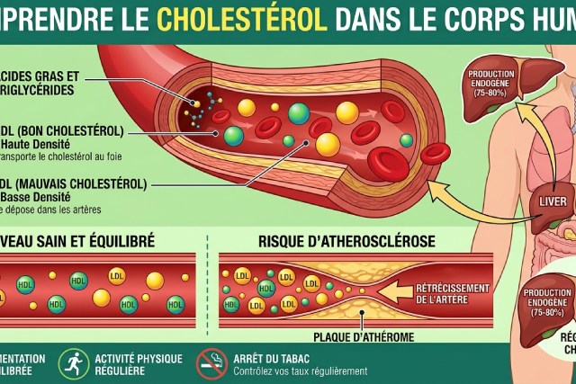 Cholestérol et stress